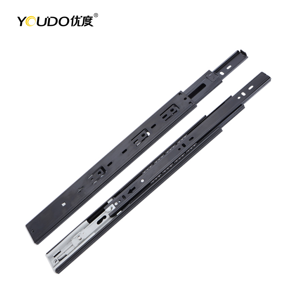 YOUDO HD45 3-fold Full Extension Ball Bearing Slide Mute Drawer Slide
