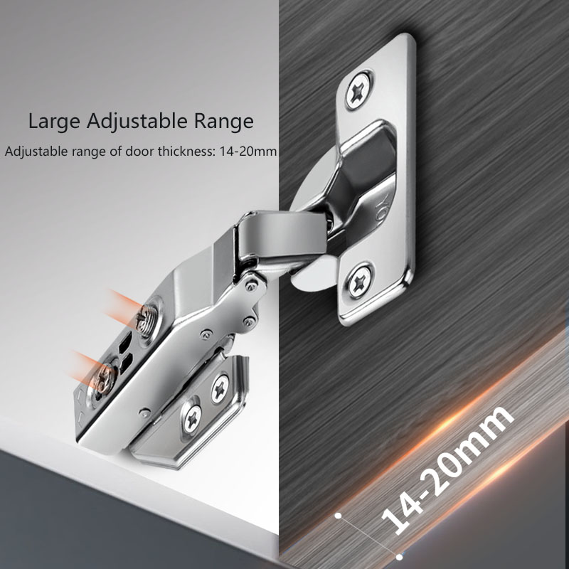 YOUDO 3D Adjustable PD622 Cabinet Hinge Clip On Soft Close Hydraulic Hinges (5).jpg