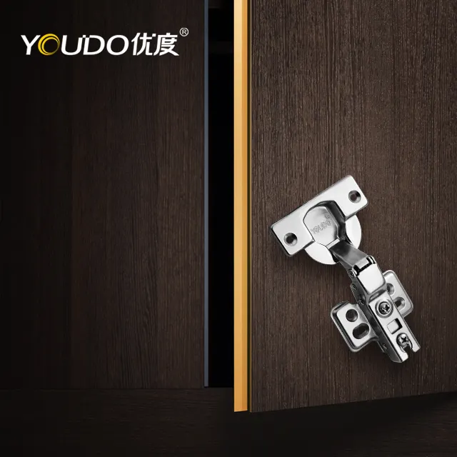 YOUDO Manufacturer 40mm Cup Iron Concealed YD-402 Cabinet Door Hydraulic Soft Close Furniture Cabinet Hinges