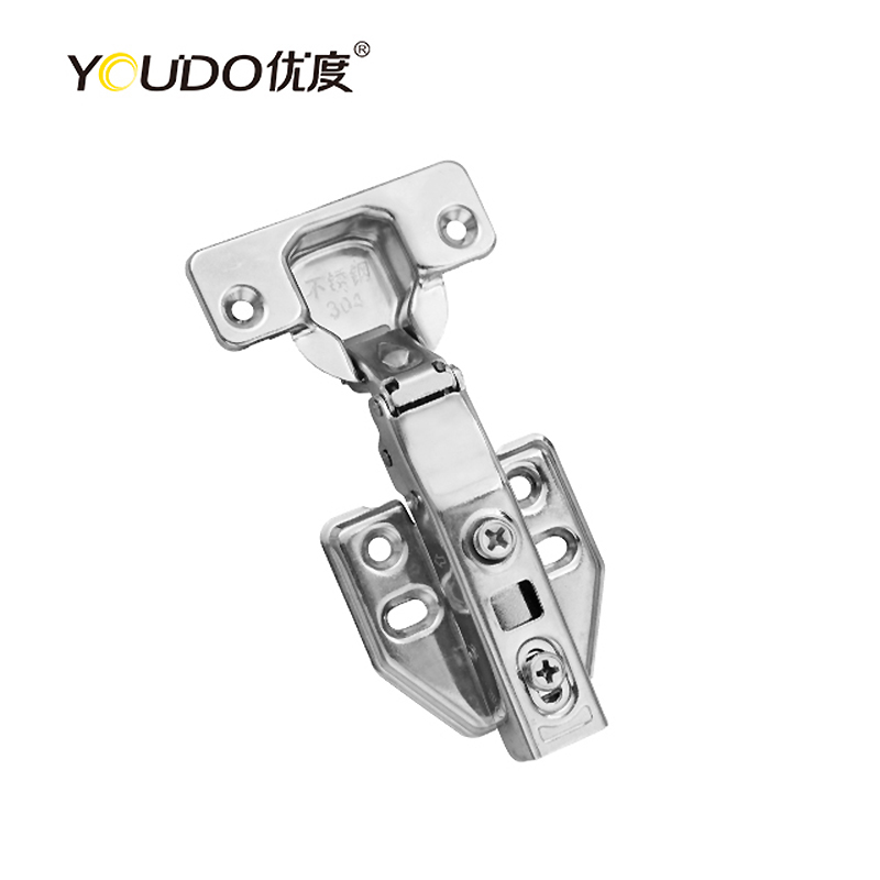 YOUDO Wholesale Stainless Steel Hinge YD-631 Fixed Hydraulic Hidden Cabinet Hinge Soft Close Furniture Hinges